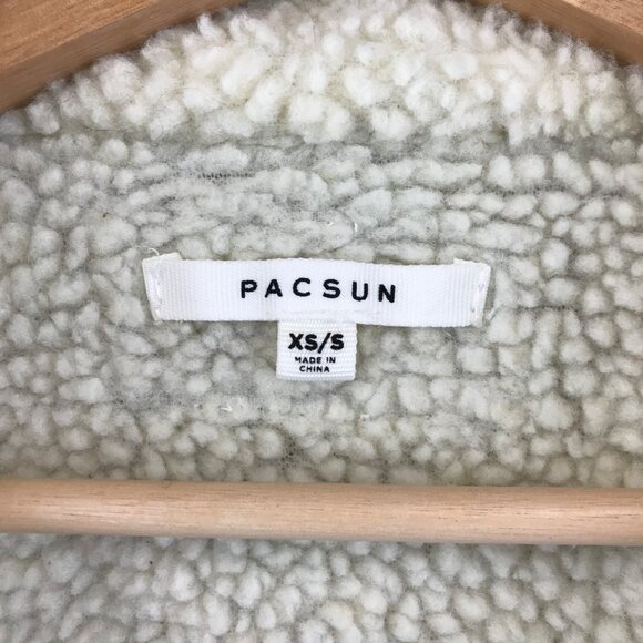 New PacSun Womens Corduroy Sherpa-Lined Jacket XS/S - Picture 7 of 14